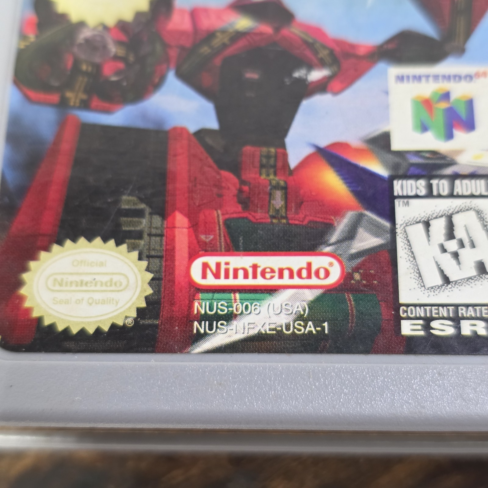 Nintendo 64 N64 Starfox 64 Cartridge Only 1997 Original Authentic With Manual