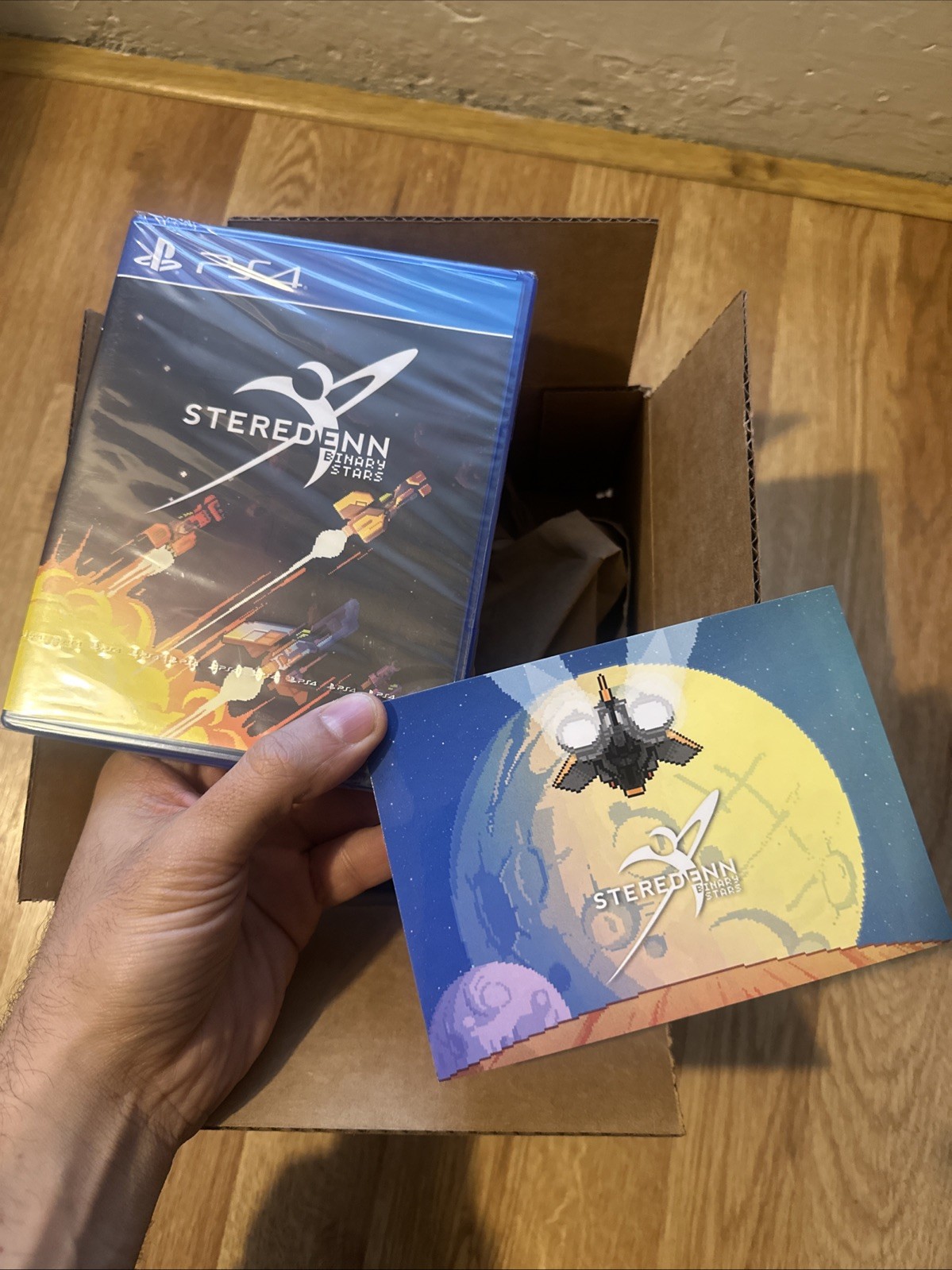 Steredenn Binary Stars — PlayStation 4 PS4 — Strictly Limited Games — With Card