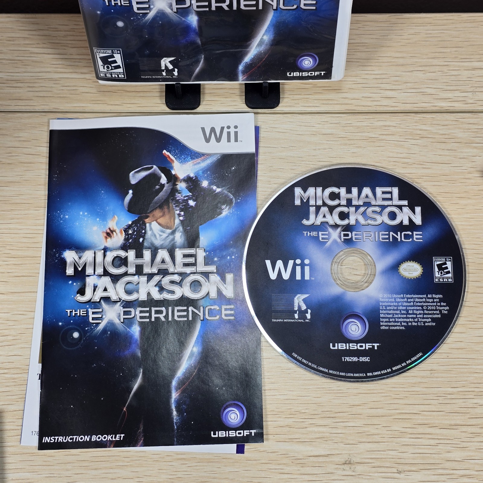 Michael Jackson The Experience Wii (Nintendo Wii 2010) Complete – Nice Disc