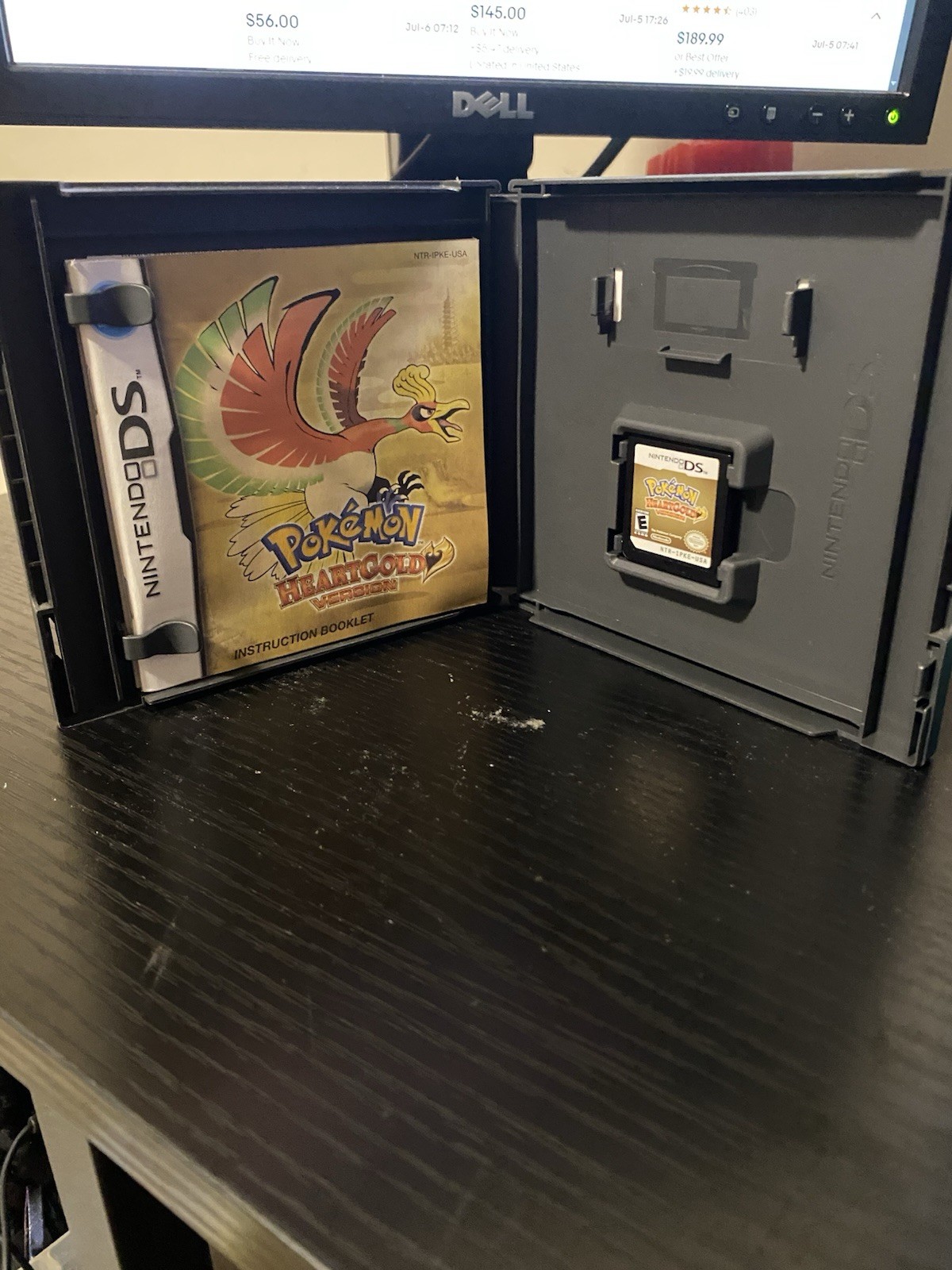 Pokémon: HeartGold Version Nintendo DS Game w/ Case & Manual (NTSC-U/C) WORKING