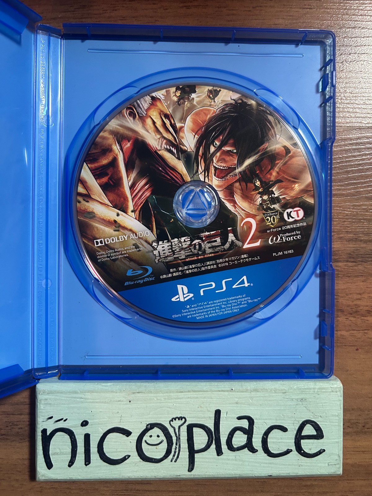 Attack On Titan 1 & 2 & 2 Final Battle Set Sony Playstation 4 U.S. Tax Included