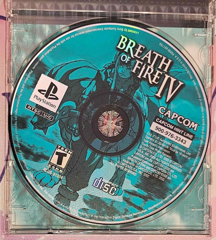 Breath of Fire IV (Sony PlayStation 1) [PS1] – Complete CIB