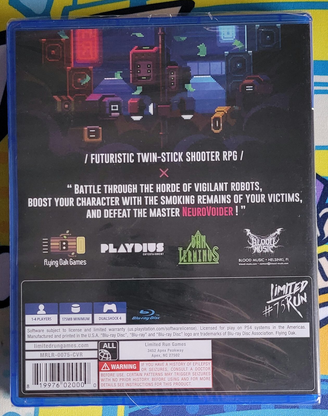 Neuro Voider Limited Edition for the Sony PlayStation 4 – BRAND NEW – SEALED