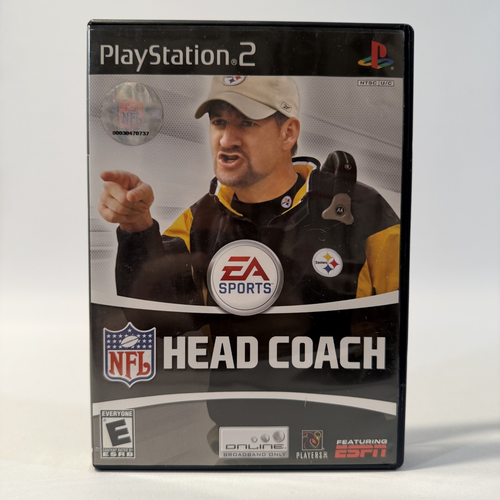 NFL Head Coach PS2 EA Sports Football Coaching Simulation Game CIB Complete