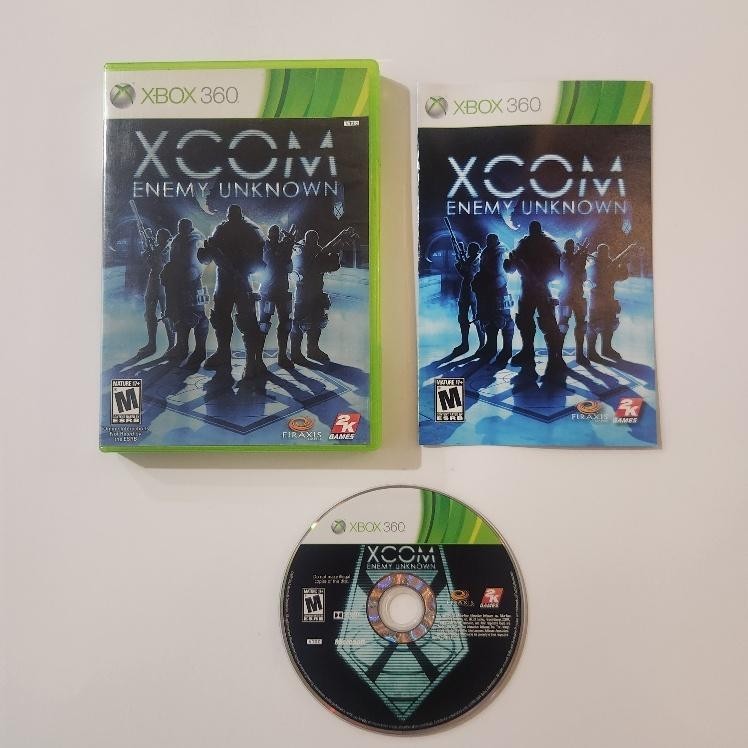 XCOM: Enemy Unknown (Microsoft Xbox 360, 2012) Complete with Manual CIB