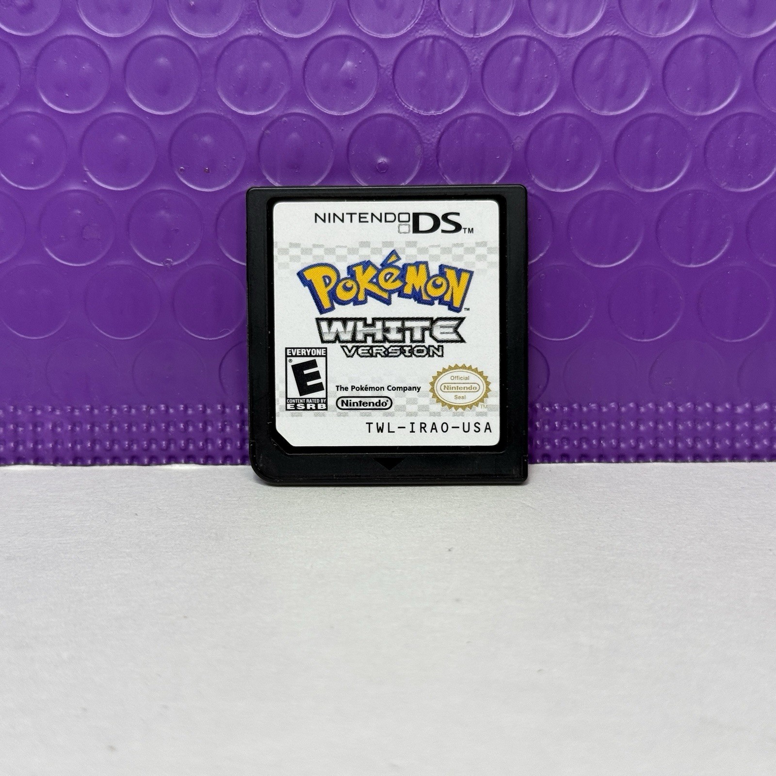 Pokemon White Version 1 (Authentic – Nintendo DS – CIB) Complete Game Case Inser