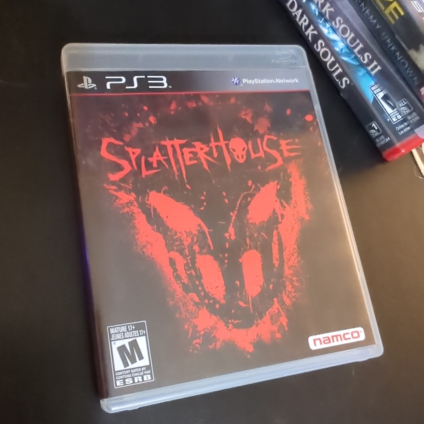 Namco Splatterhouse Sony PlayStation 3 PS3 Complete Manual NTSC-U/C M 2010