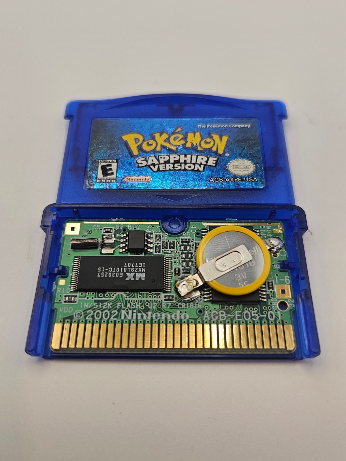 Pokemon Ruby & Sapphire Gameboy Advance GBA Tested Authentic New Batteries!