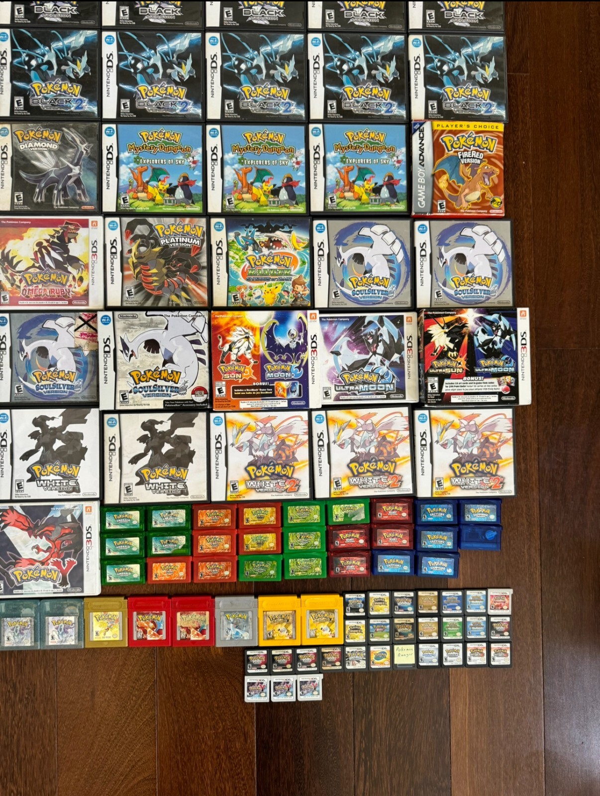 Authentic Pokemon Video Game Collection for GBA Nintendo DS/3DS *Pick and Choose