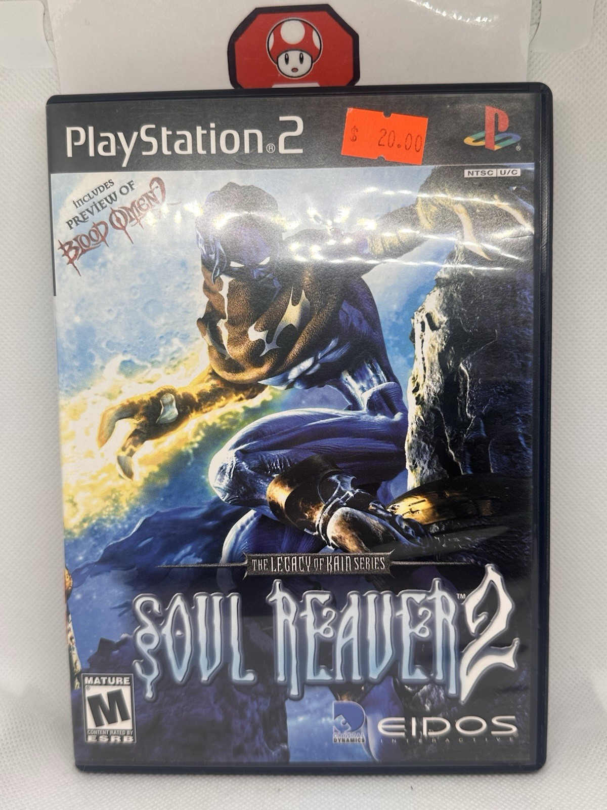 Soul Reaver 2 – Legacy of Kain Series (Playstation 2, PS2) W Manual CIB & W/ Reg