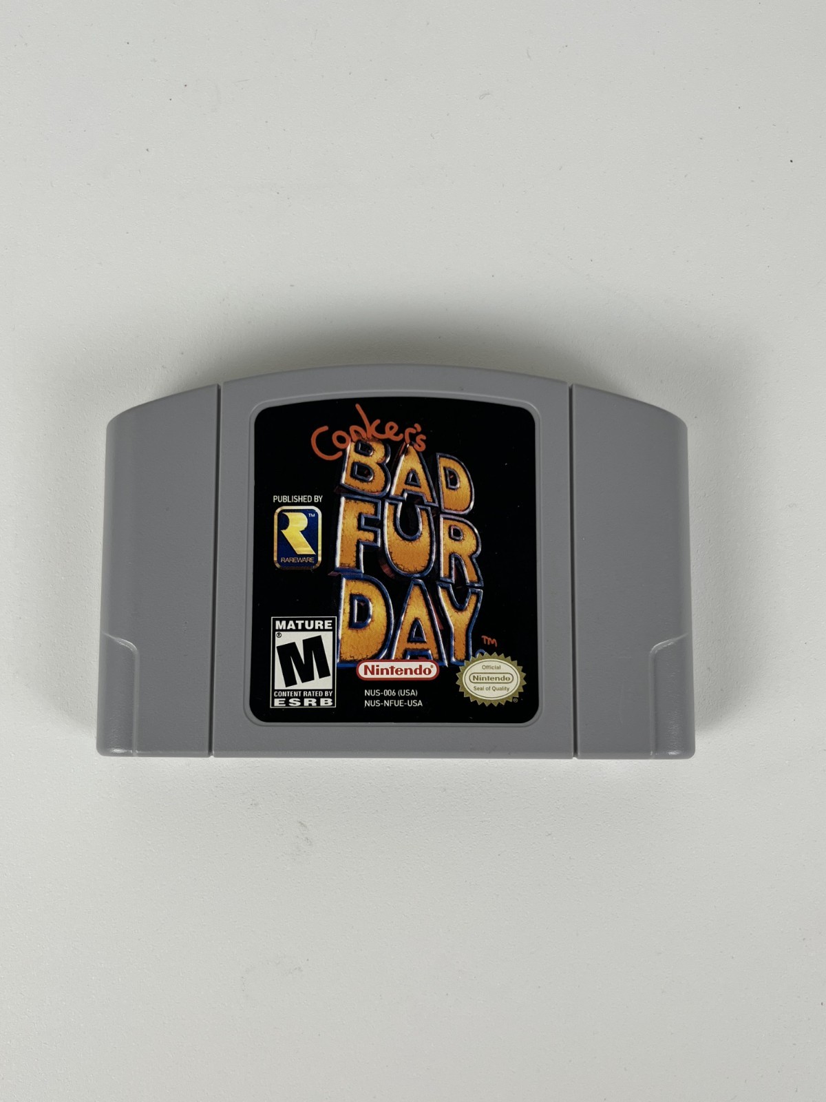 Conker’s Bad Fur Day – Nintendo 64 (N64) – Authentic – Tested – Cartridge Only