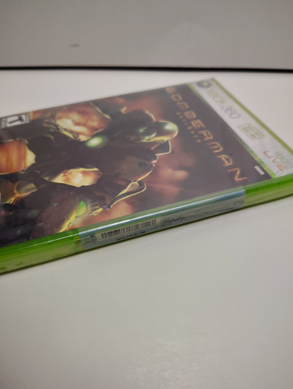 Bomberman: Act Zero (Microsoft Xbox 360, 2006) Factory Sealed Small Plastic Tear