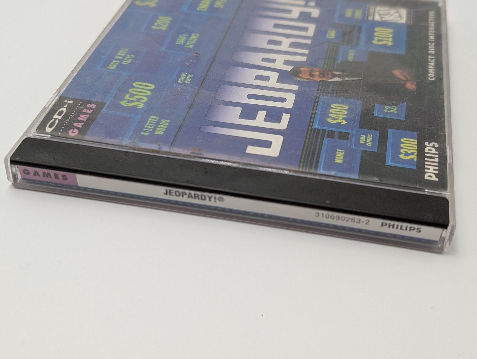 Jeopardy! (Phillips CD-i) CDI Quiz Gameshow Alex Trebek CIB