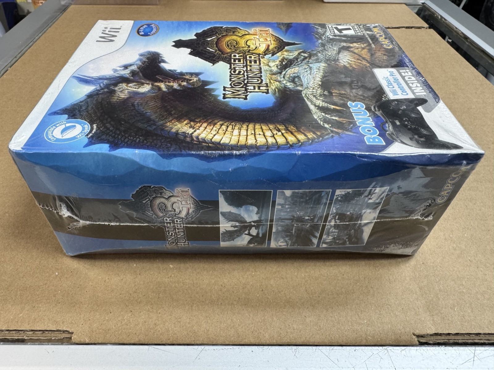 Monster Hunter 3 Tri [Classic Controller Bundle] Nintendo Wii Brand New Sealed