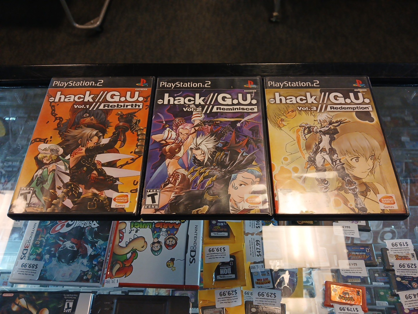DOT .Hack & G.U. PS2 Series Infection Mutation Outbreak Quarantine COMPLETE Sony