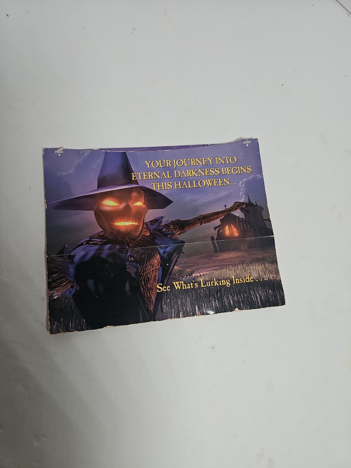 Medievil Sony PlayStation 1 Demo Disc CD With Original Popup Mailer Sleeve PS1