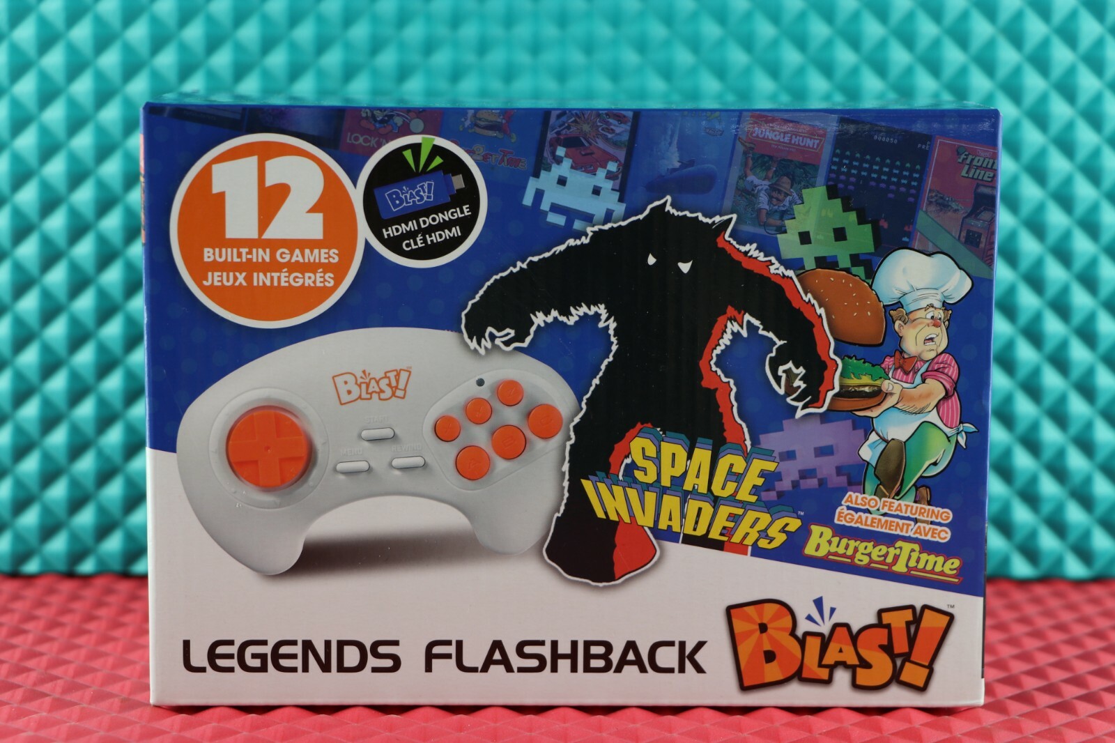 At Games Legends Flashback Blast 12 Built-In Games HDMI Dongle Brand New