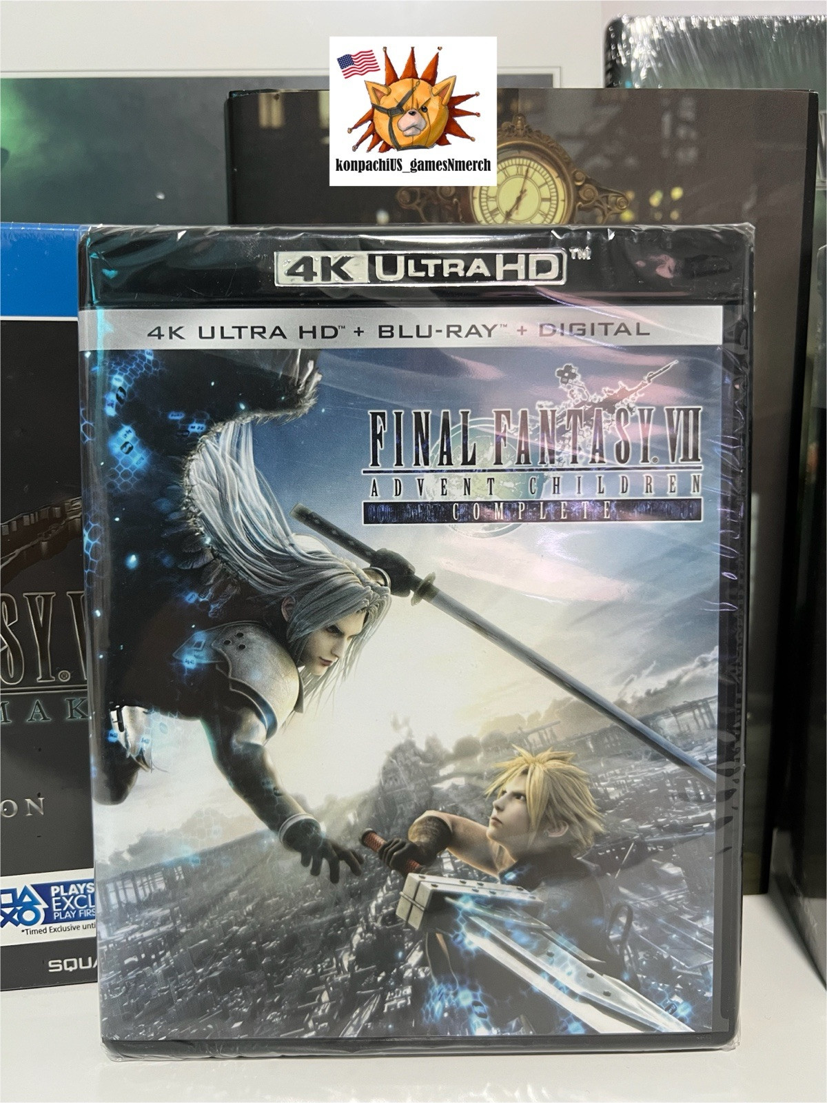 Final Fantasy 7 Remake Collection PS4, PS5 (Sold as bundle only) NEW (READ DESC)