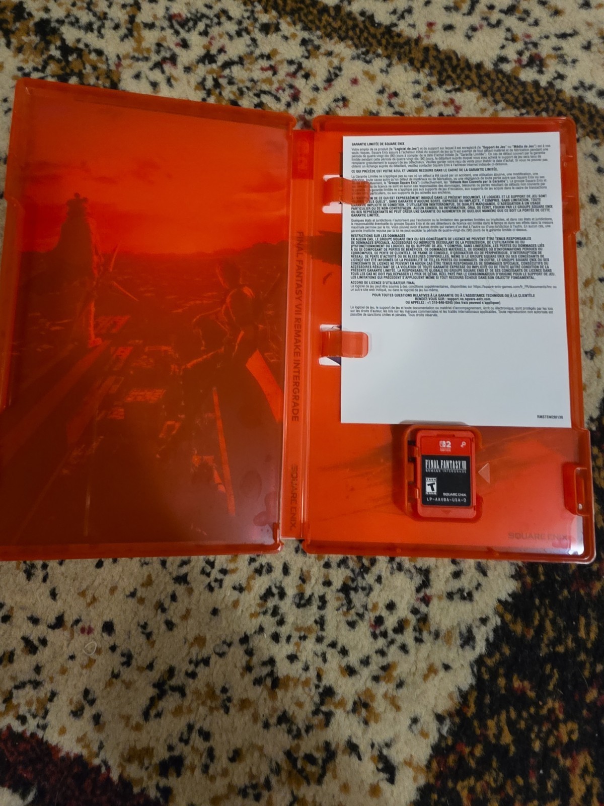 Final Fantasy VII Remake Intergrade (Game-Key Card) Nintendo Switch 2
