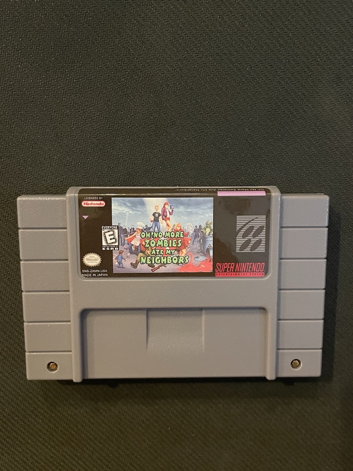 Oh No! More Zombies Ate My Neighbors SNES Super Nintendo Rom Hack