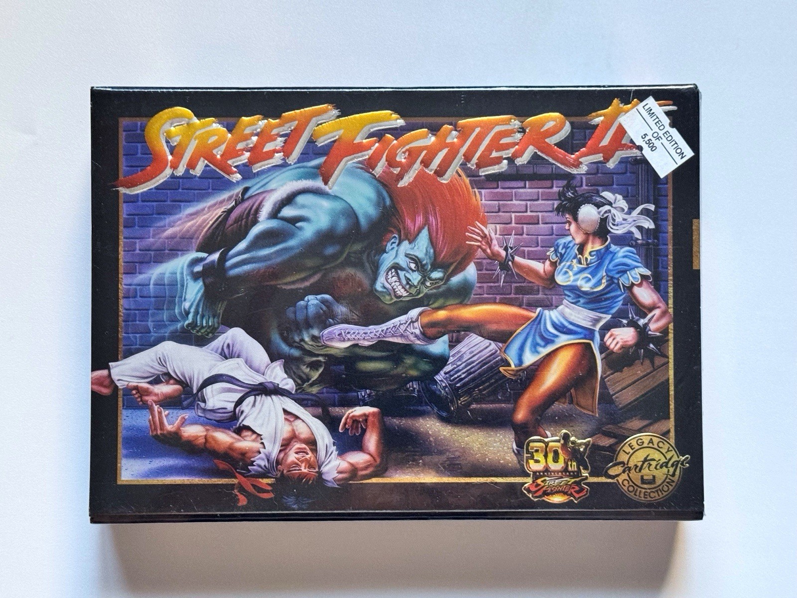🕹️Street Fighter 2 II 30th Anniversary Legacy Cartridge SNES Iam8bit Capcom NEW