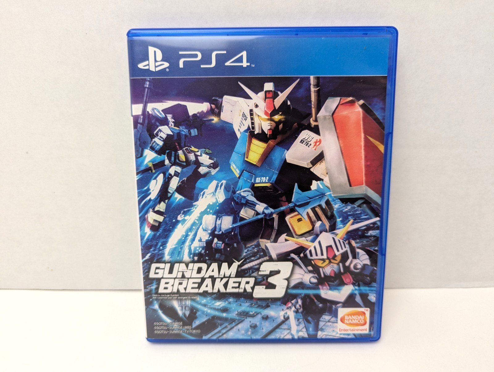 Gundam Breaker 3 PS4 (Sony PlayStation 4, 2016) CIB Tested