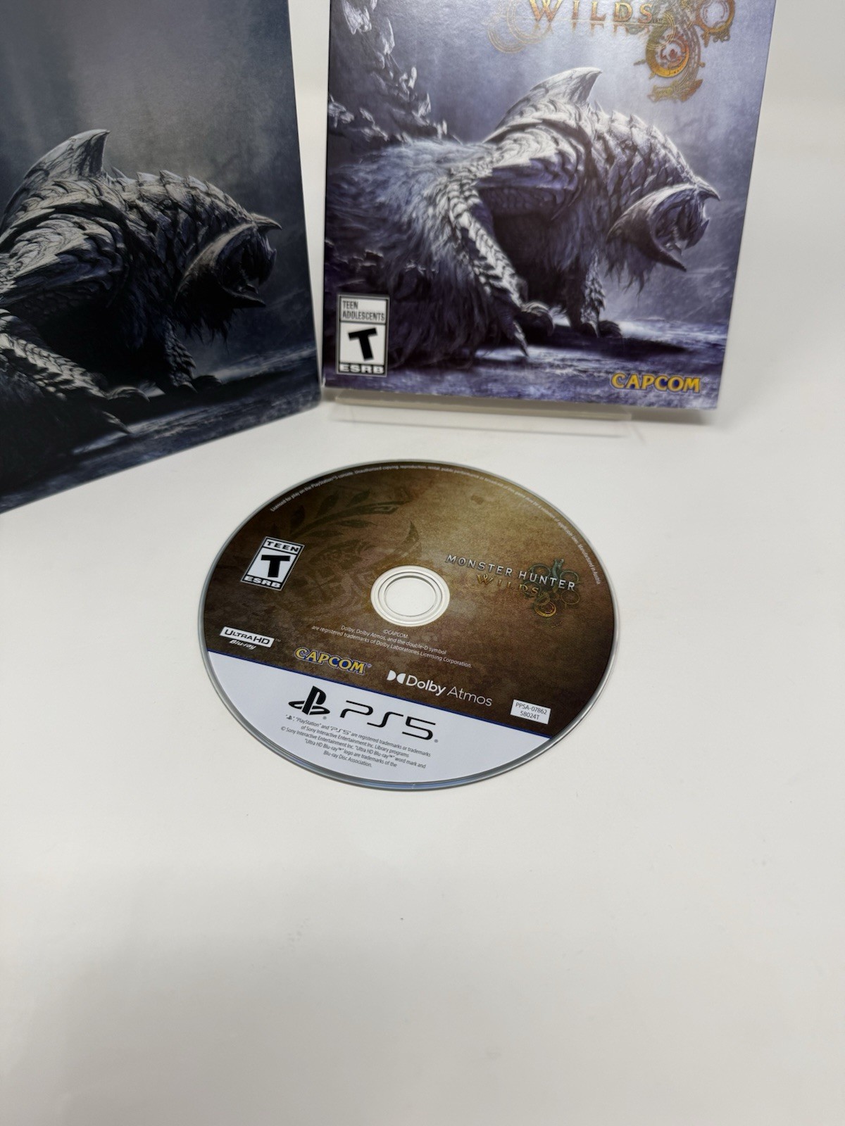 Monster Hunter Wilds: Steel Book Edition – PlayStation 5 CIB Tested Works
