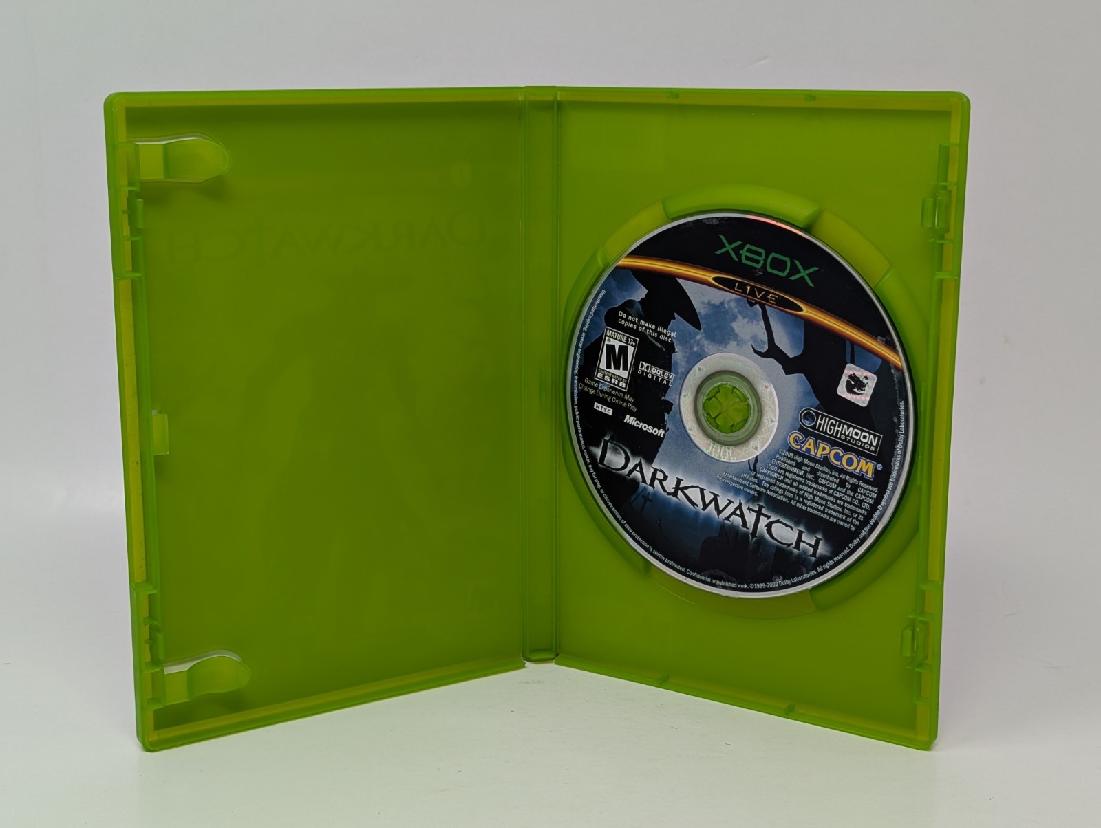 Darkwatch (Microsoft Xbox, 2005) – No Manual