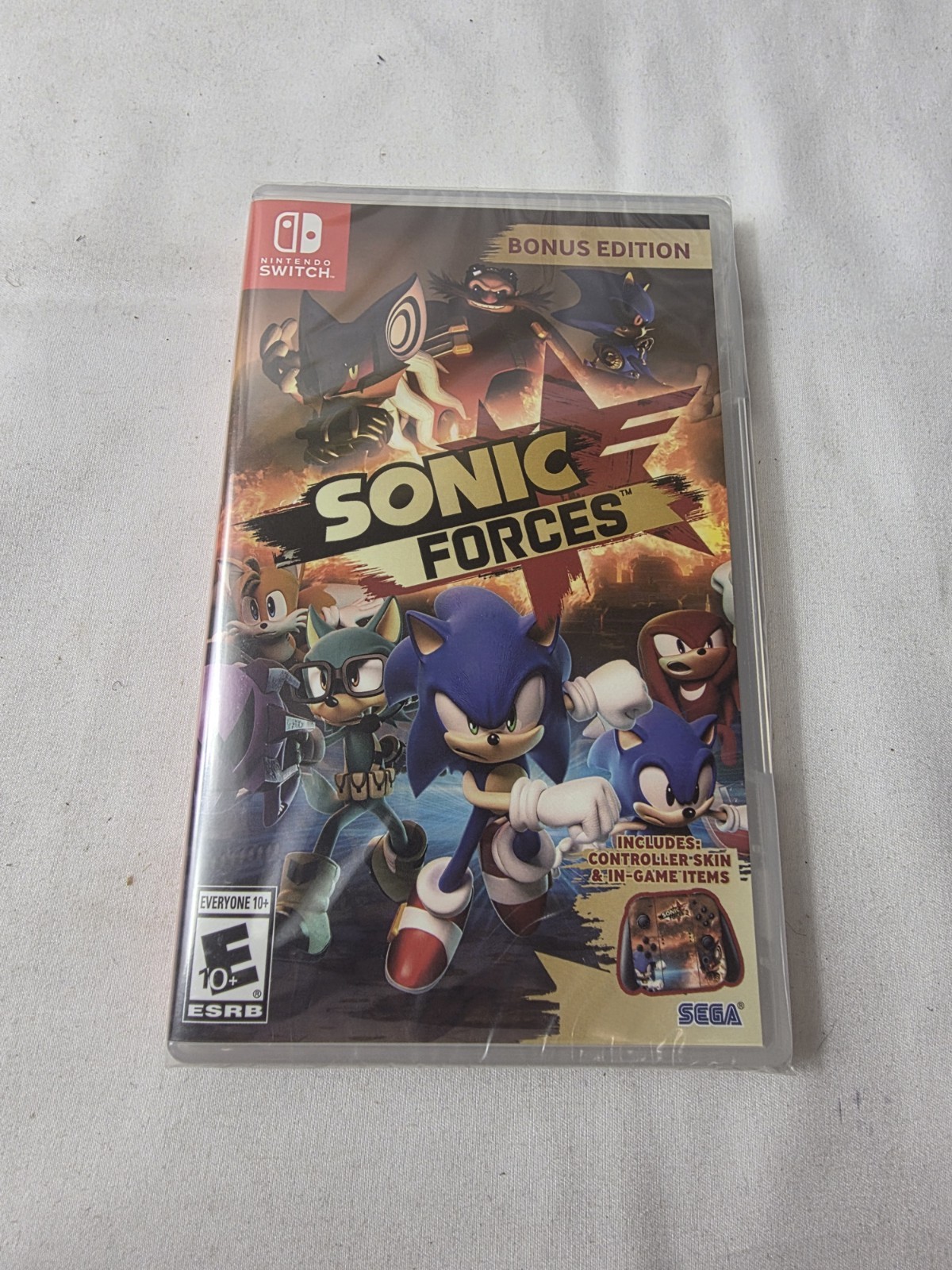 Sonic Forces Bonus Edition for Nintendo Switch Brand New Factory Sealed
