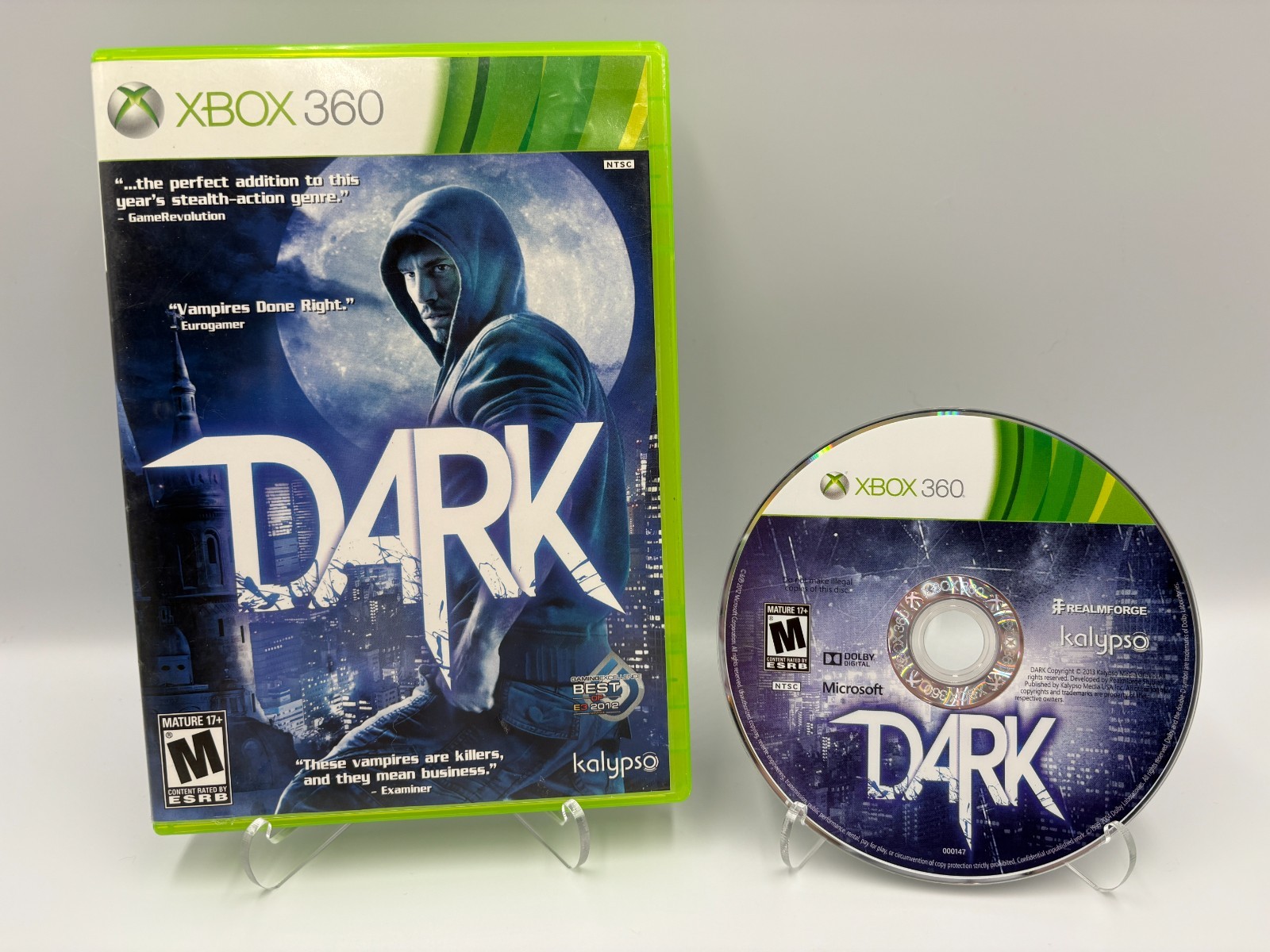 Dark by Kalypso – Microsoft Xbox 360 – Tested Working – Free Shipping