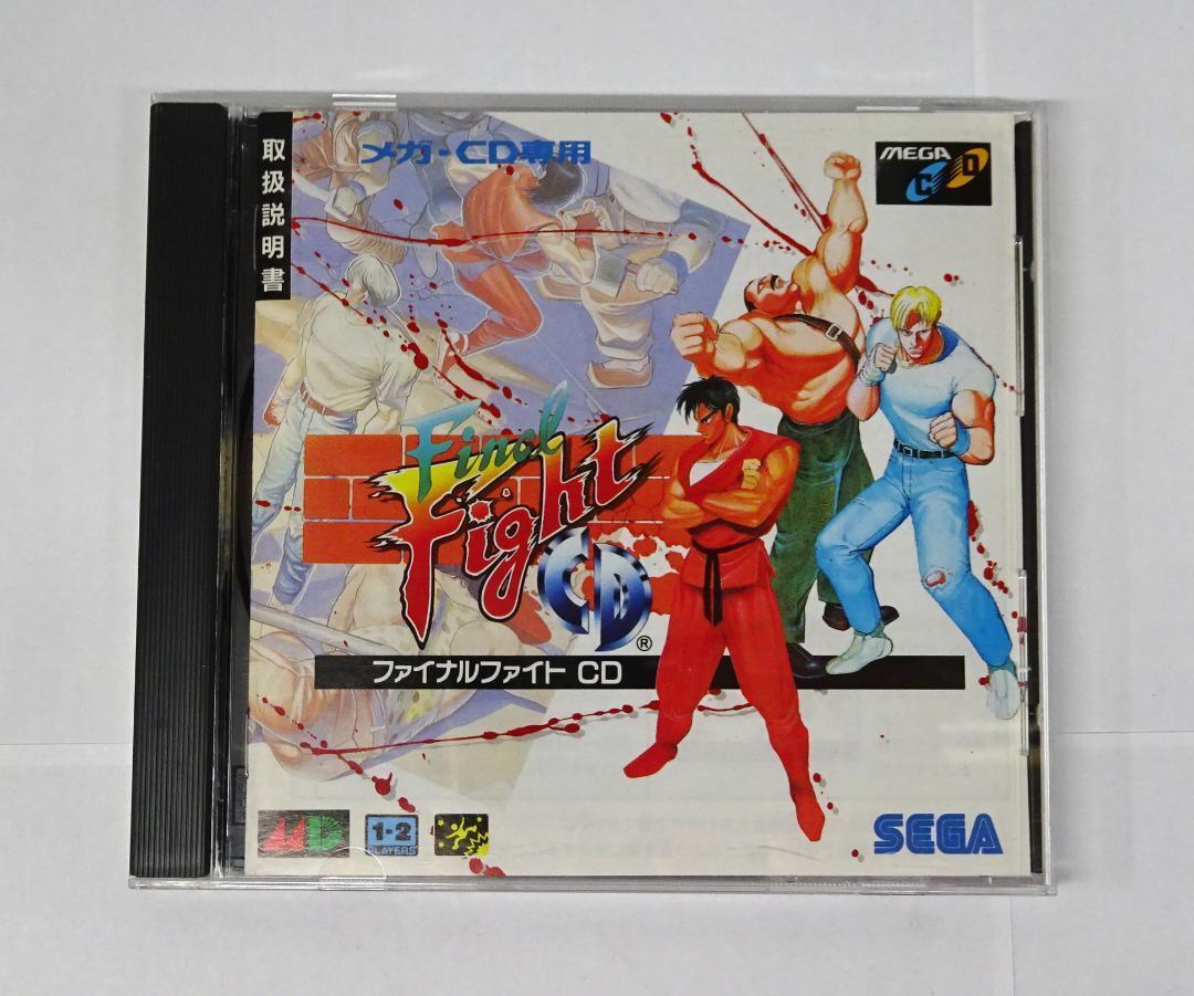 Sega Final Fight CD MCD Mega Drive G-6013 JP