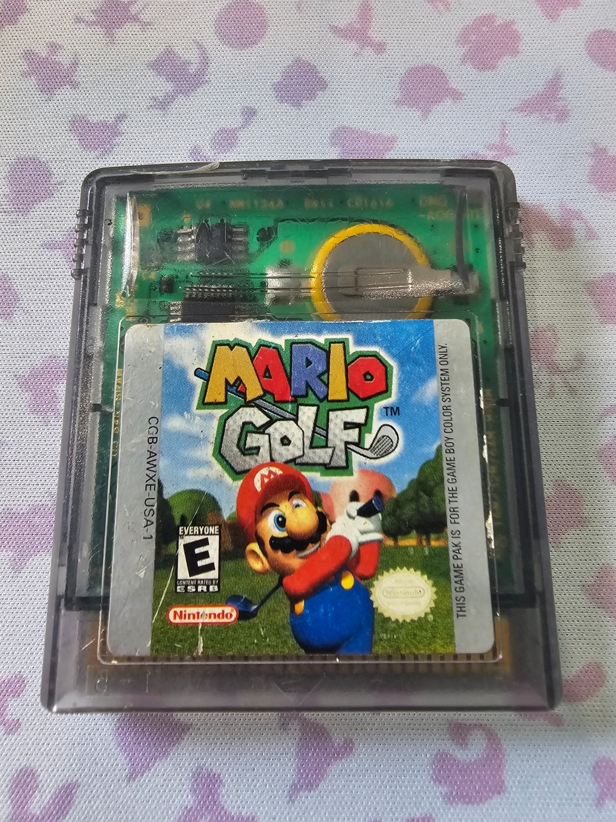 Mario Golf (Nintendo Game Boy Color, 1999) – Great Condition, New Battery