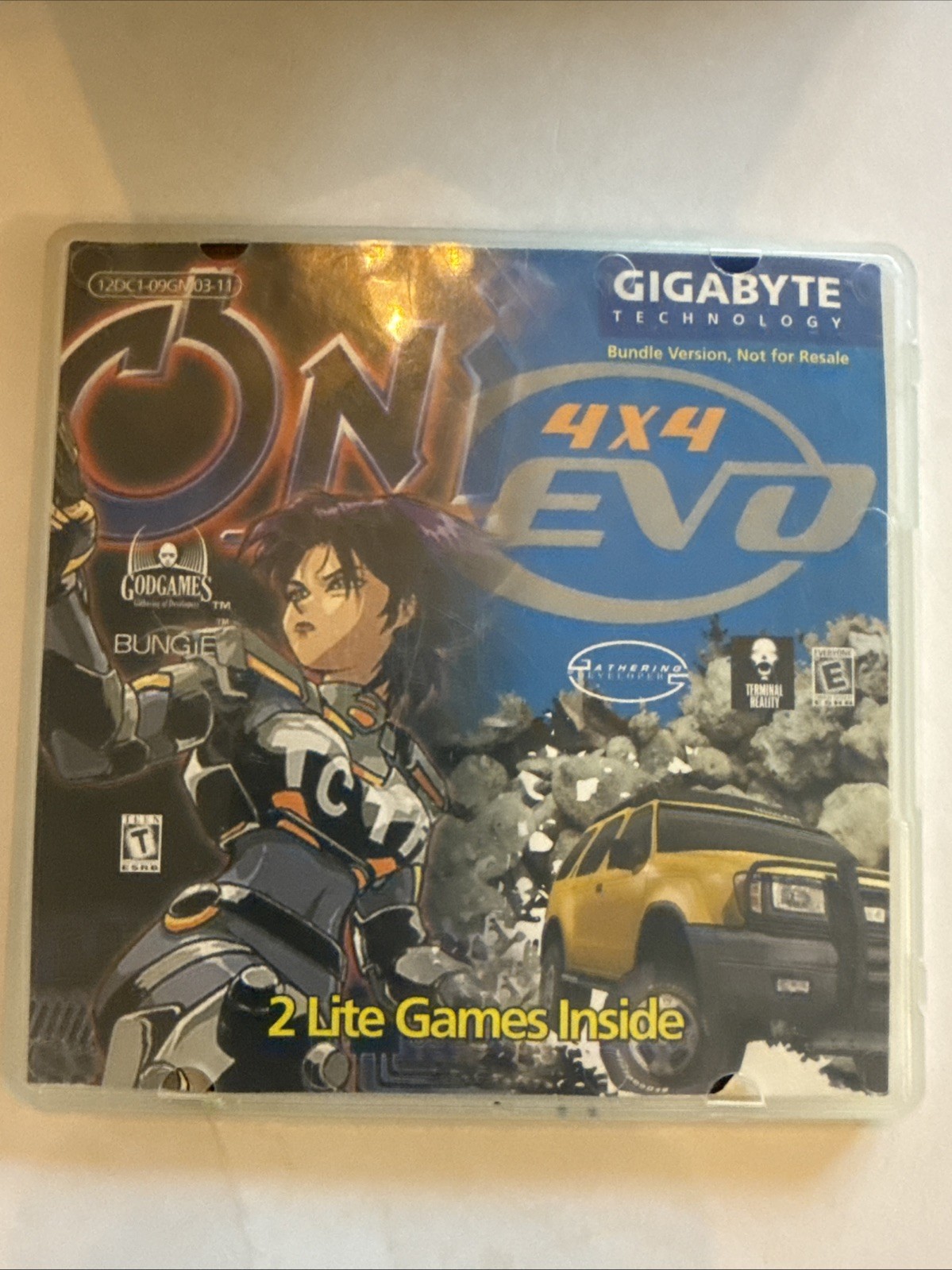 Oni / 4×4 Evo (PC CD-ROM, 2002) *RARE HTF* Demo Bundle Game Gigabyte