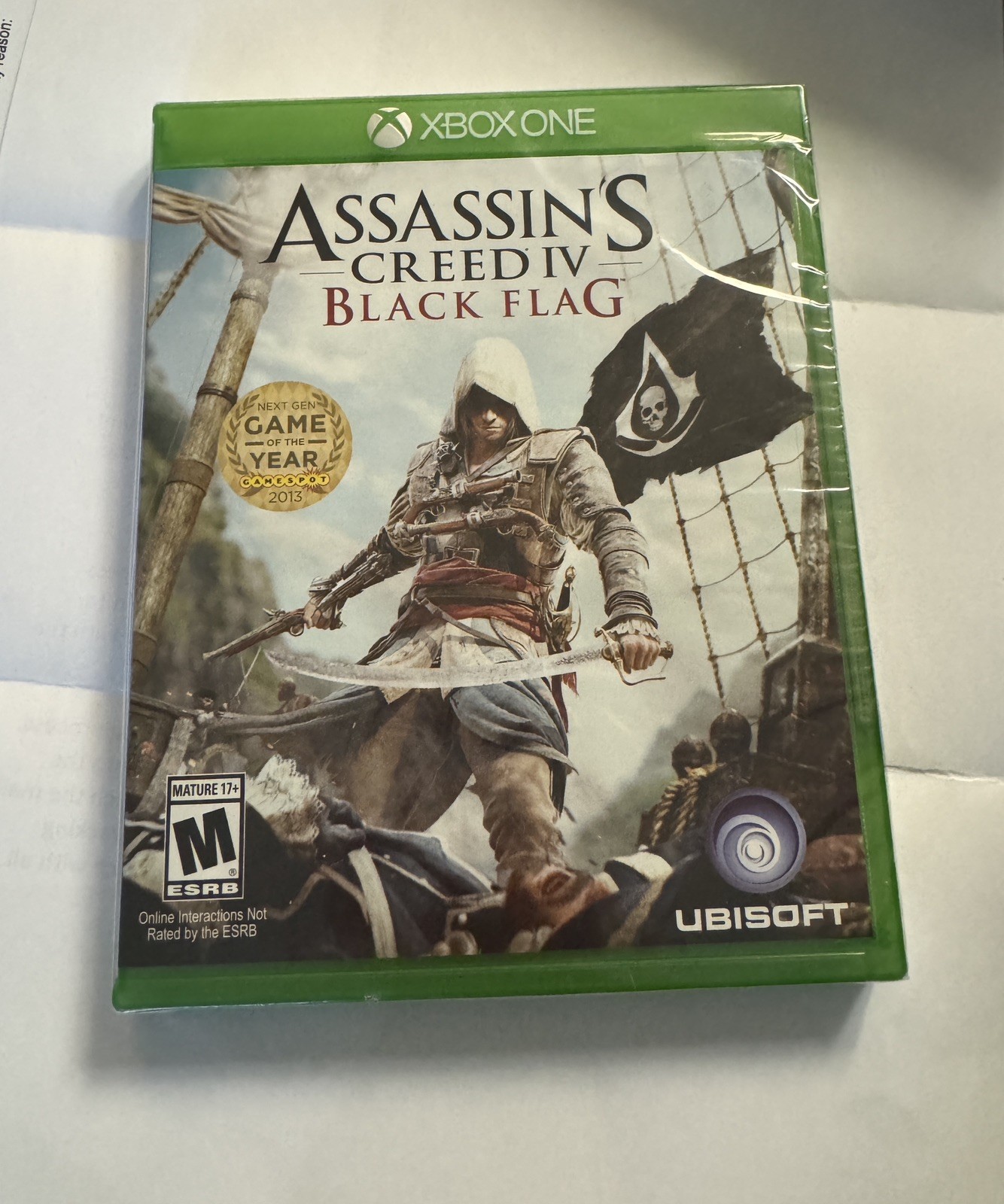Assassin’s Creed IV: Black Flag (Microsoft Xbox One, 2013) Factory Sealed