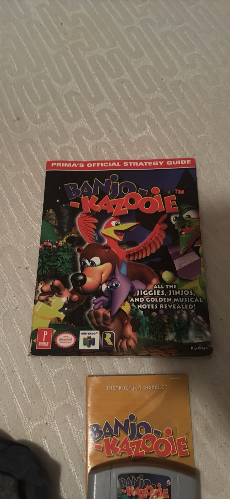 Banjo & Kazooie Games And Manuel’s And Guides For The Games Bundle