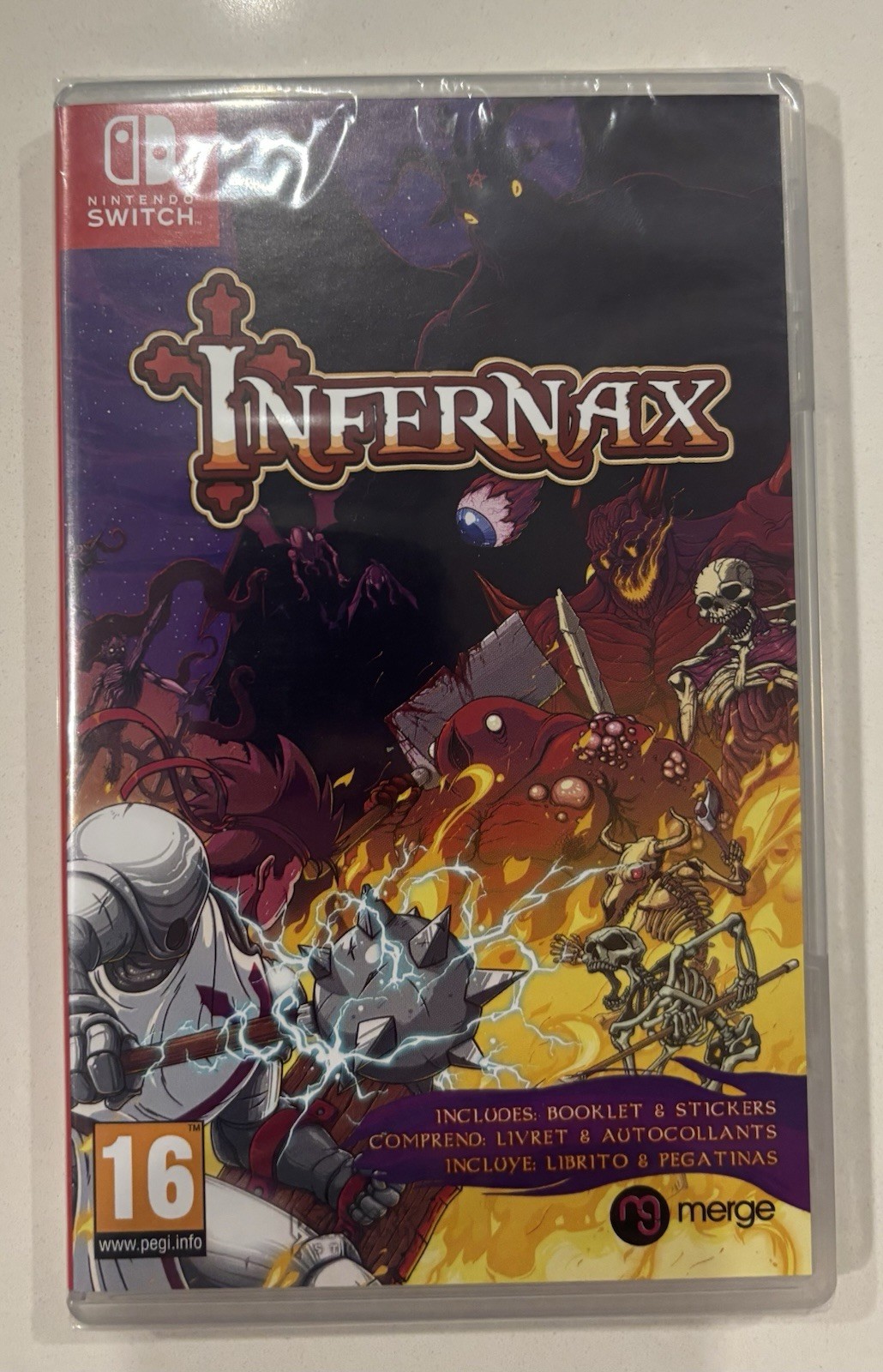 Infernax (Nintendo Switch, 2022) – PAL Sticker Edition
