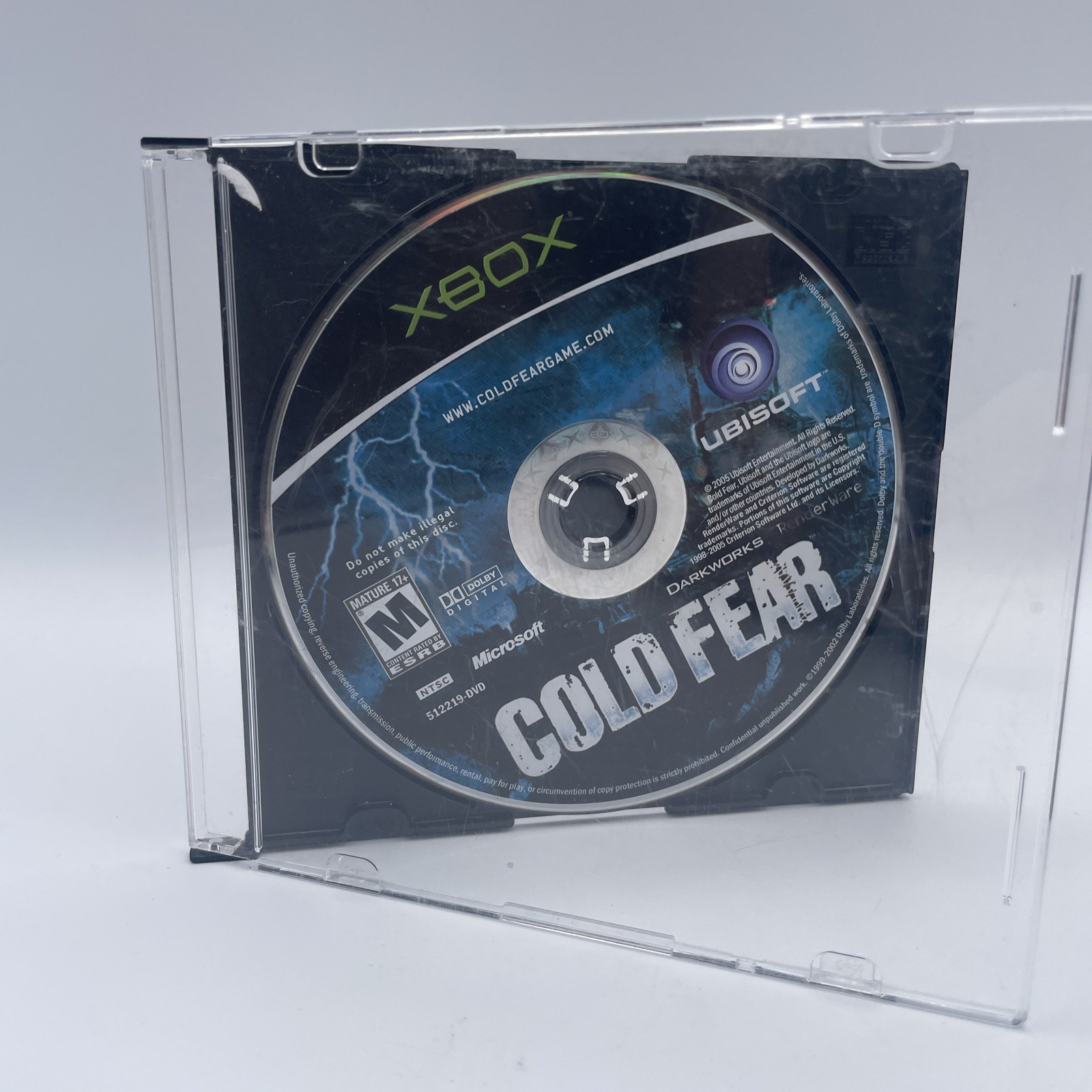 Cold Fear (Microsoft Xbox, 2005) Disc Only – Tested/Working