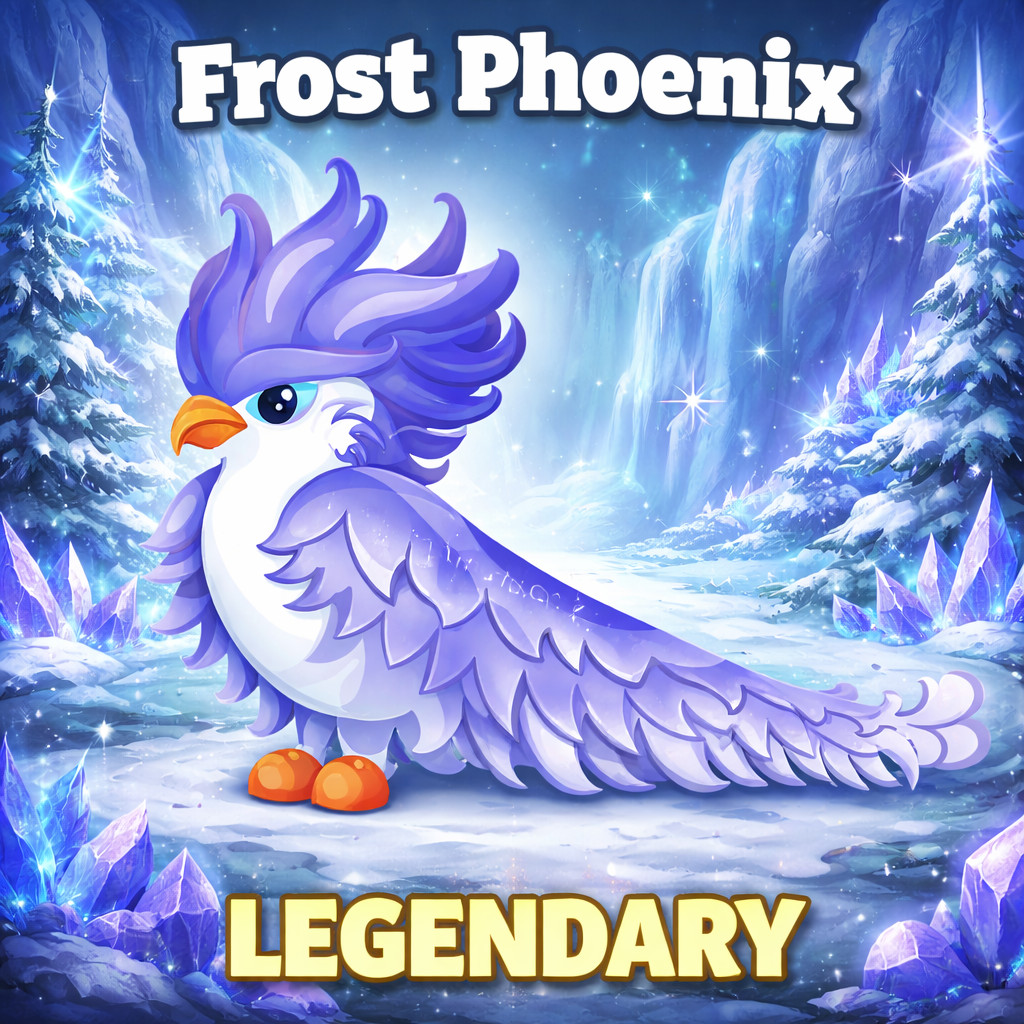 FROST PHOENIX (LIMITED PET) ADOPT A PET FROM ME – CHEAPEST ON EBAY