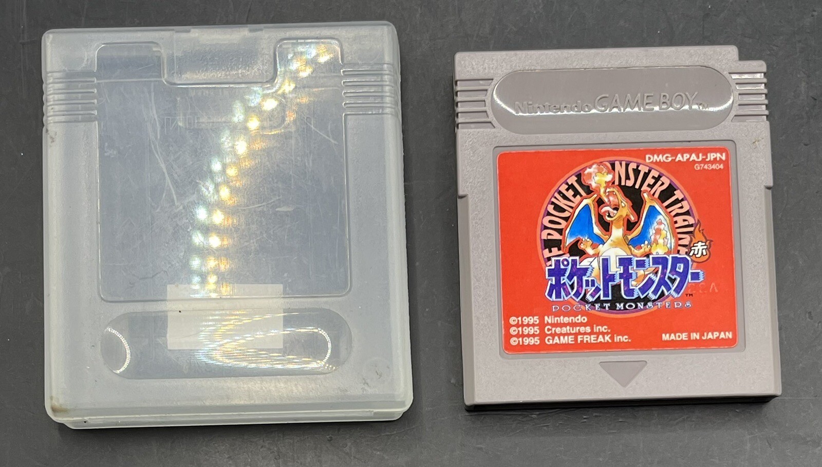 Japan Nintendo Game Boy Gameboy Pocket Monsters Red Game Pokémon