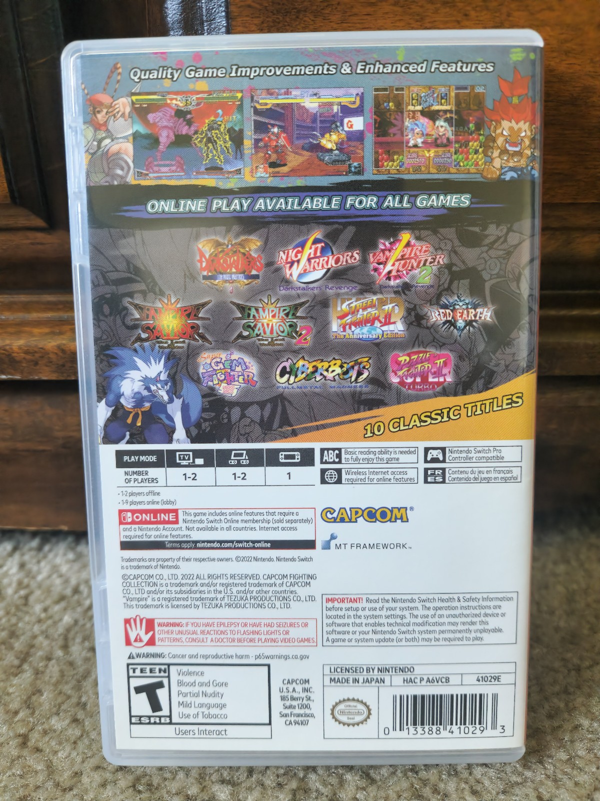 Capcom Fighting Collection Marvel vs. Capcom Fighting Collection Nintendo Switch