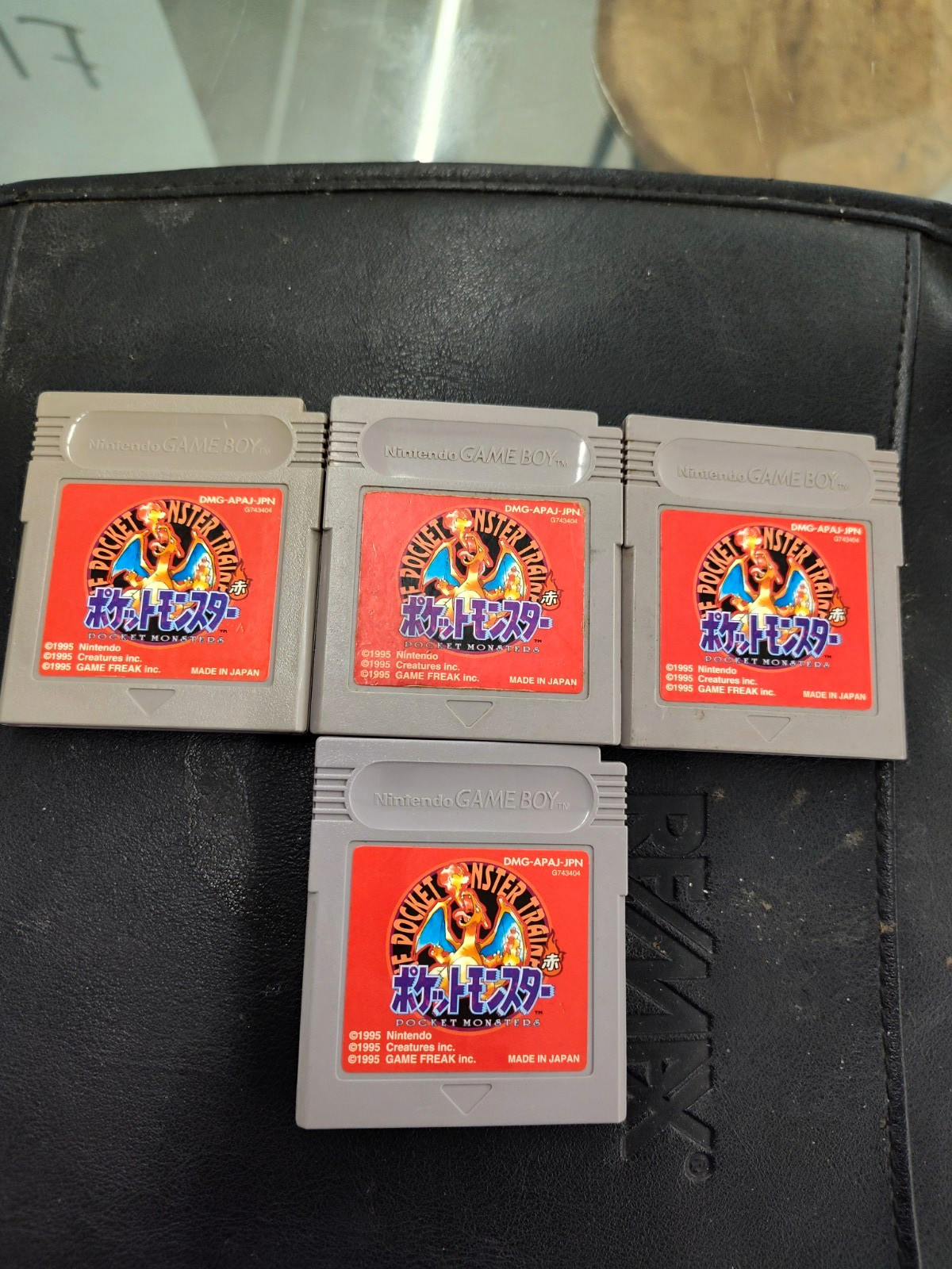 Nintendo Pocket Monsters: FireRed Pokémon RPG GBA Japan NTSC-J Lot Of 4