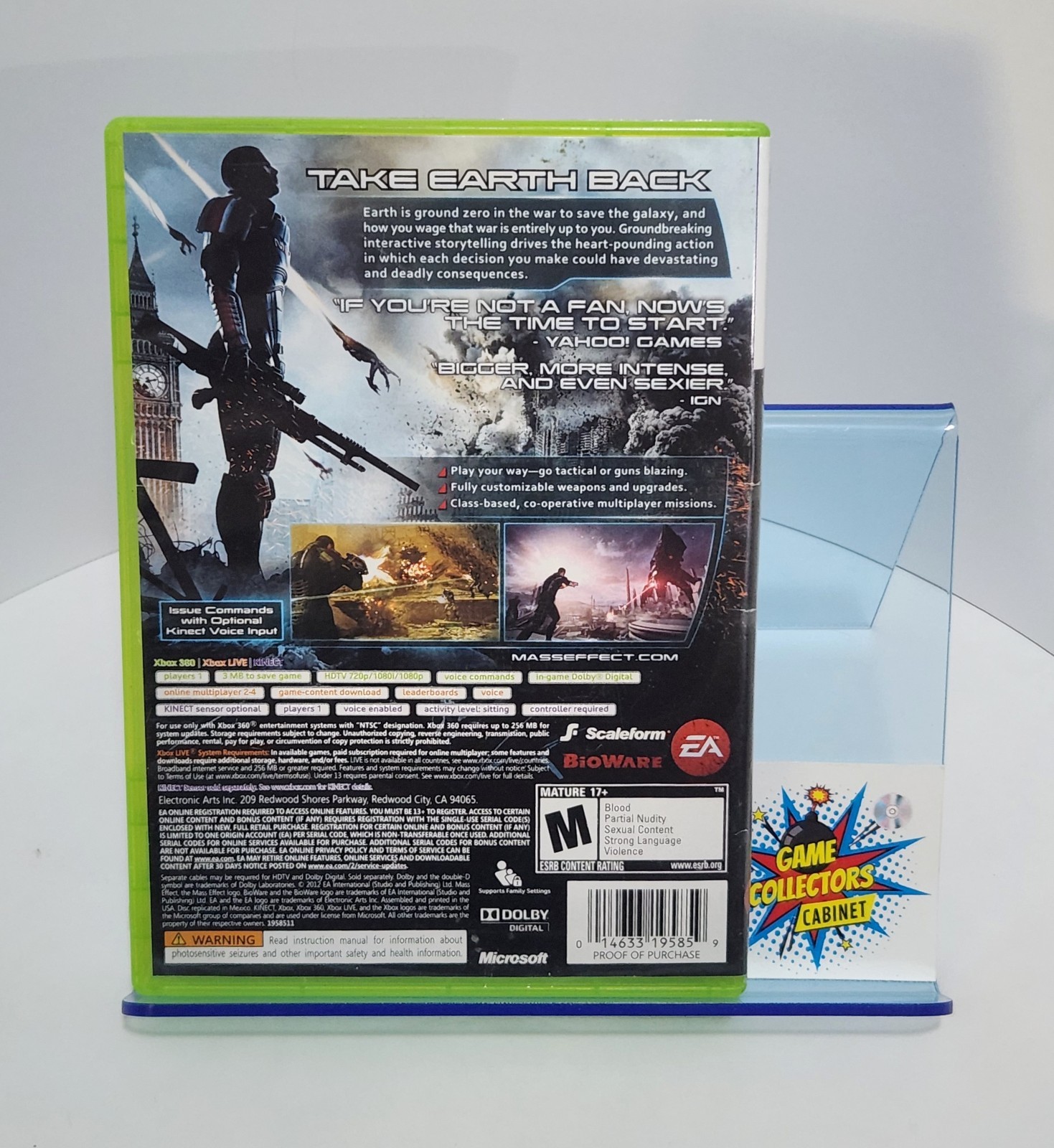 Mass Effect 3 (Xbox 360) Game CIB Complete Tested Retro Authentic