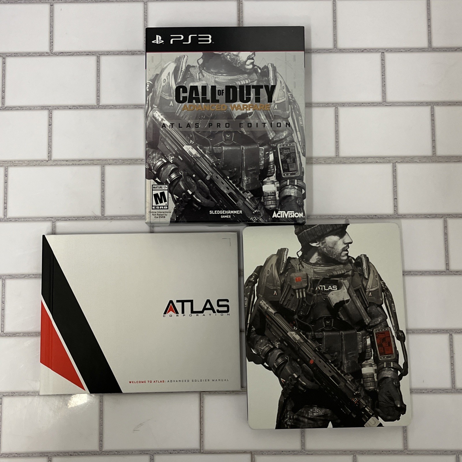 SONY PLAYSTATION 3 CALL OF DUTY: ADVANCED WARFARE ALTUS PRO EDITION *TESTED