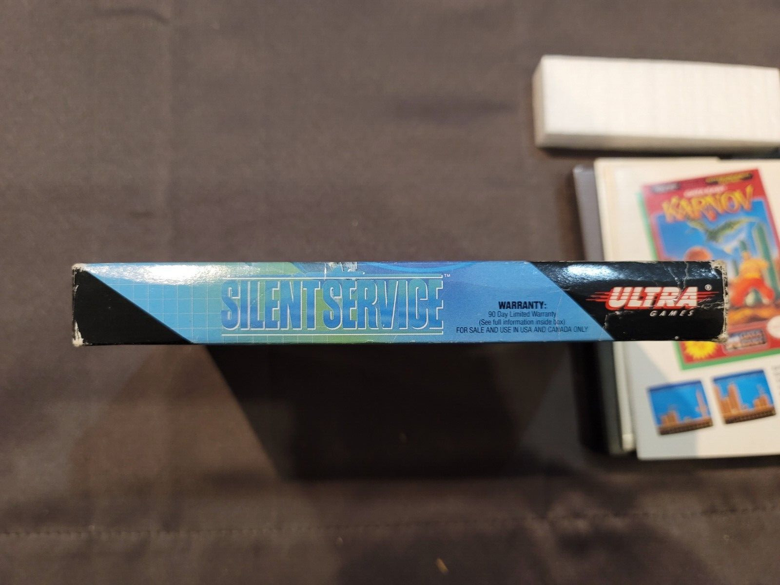 Silent Service for NES Nintendo Complete In Box Great Shape CIB
