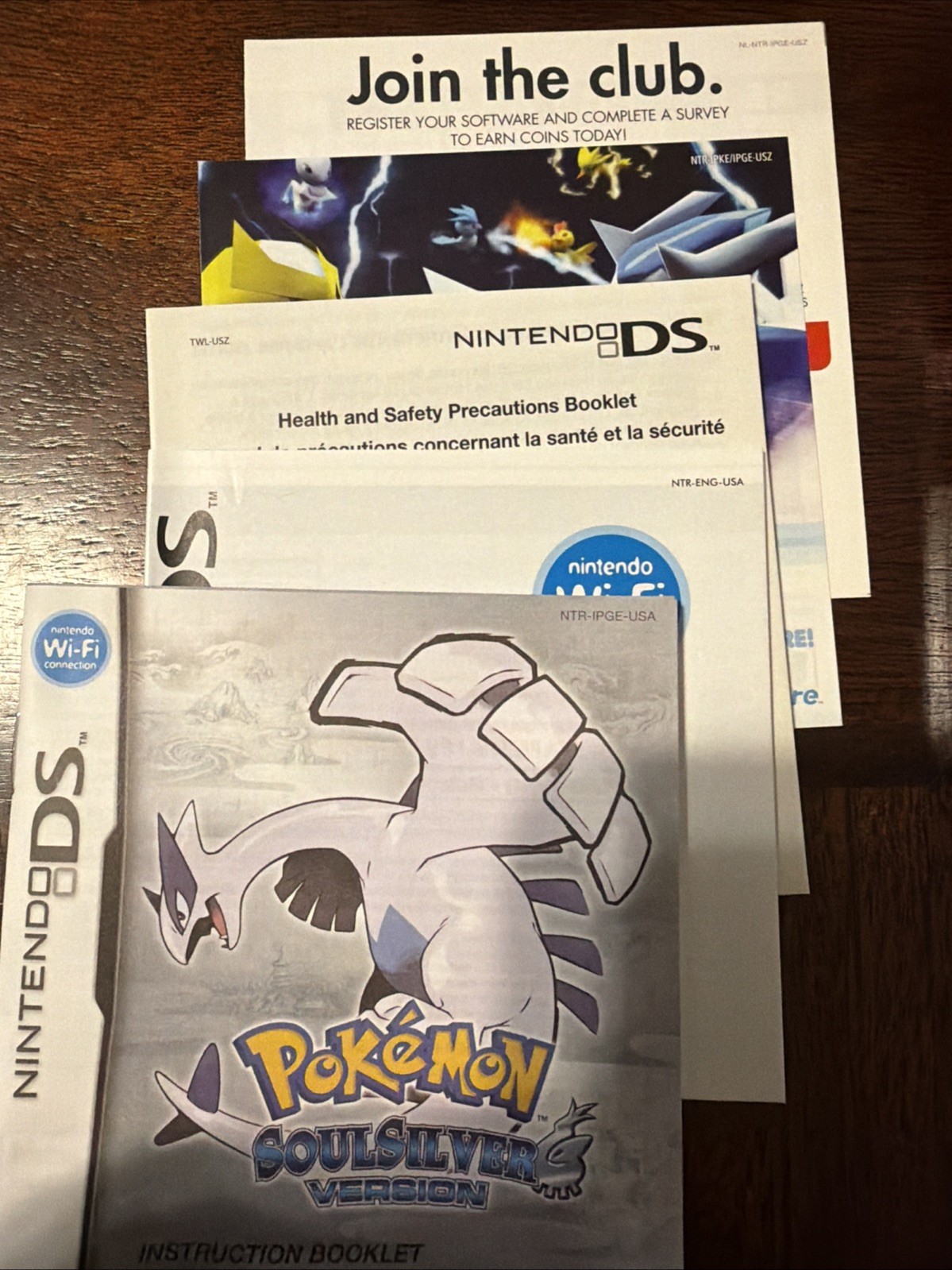 Authentic CIB Pokemon Soul Silver Tested Cartridge Box + Manuals **READ DESC