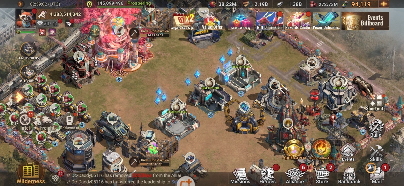 State 916 P15 State Of Survival 4.5B Power Transferable