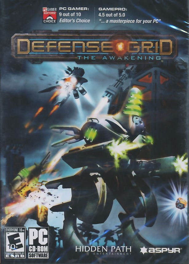 DEFENSE GRID The Awakening – US Seller – Aspyr Tower Combat Puzzle PC Game NEW