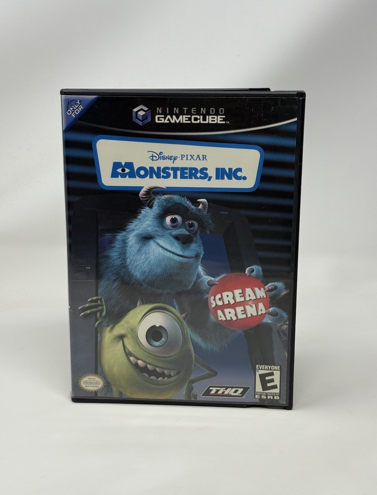 Monsters Inc Scream Arena Nintendo GameCube Complete CIB Pristine Disc Authentic