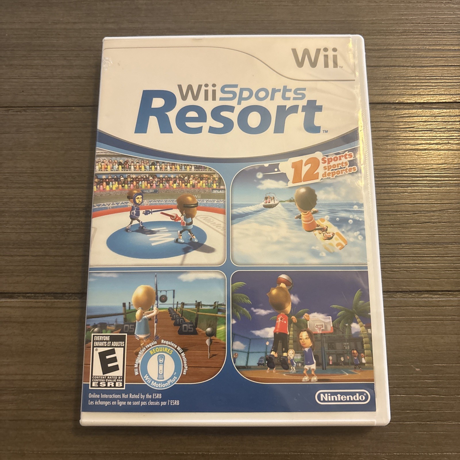 Wii Sports Resort (Nintendo Wii) Complete CIB Tested