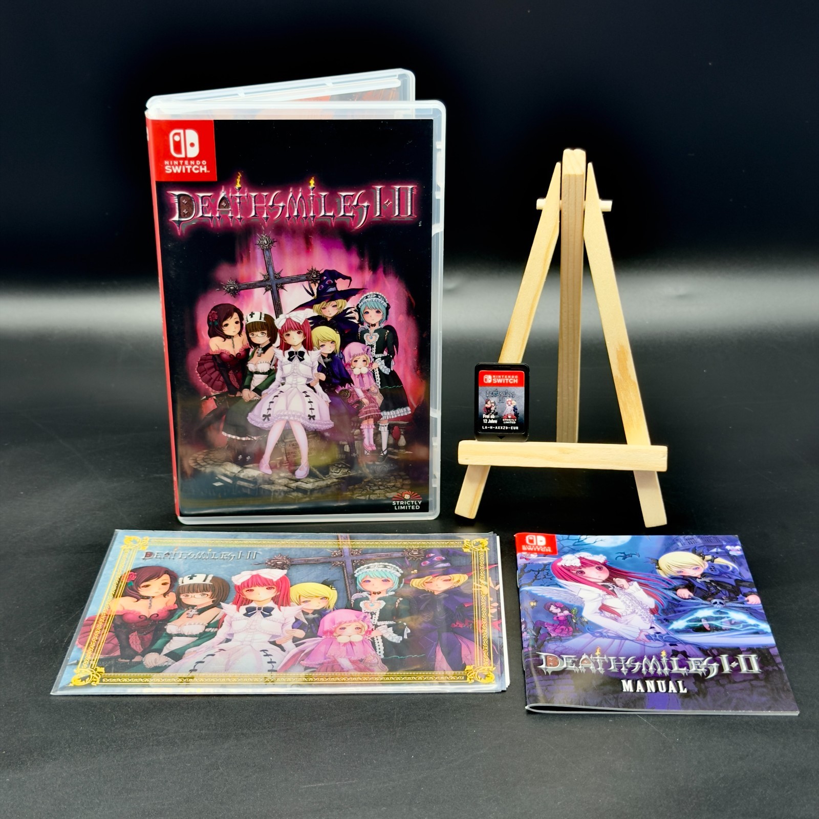 DEATHSMILES I + II (1 + 2) NINTENDO SWITCH STRICTLY LIMITED GAMES 1306/2800 SLG
